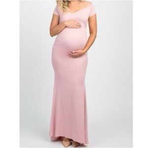 PinkBlush Maternity Photoshoot Dress NWT